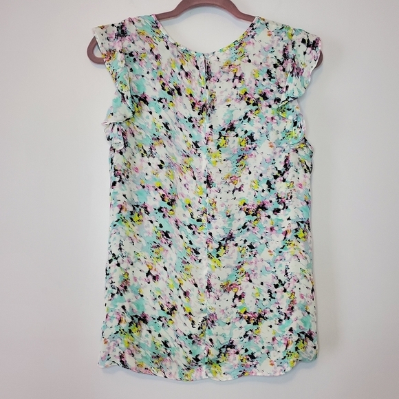 I Heart Ronson Large Work Office Blouse Ruffles - Picture 5 of 14